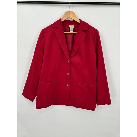 L.L. Bean Jackets & Blazers - Vintage LL Bean Blazer Womens Minimalist Career Office Work Simple Staple 14 R